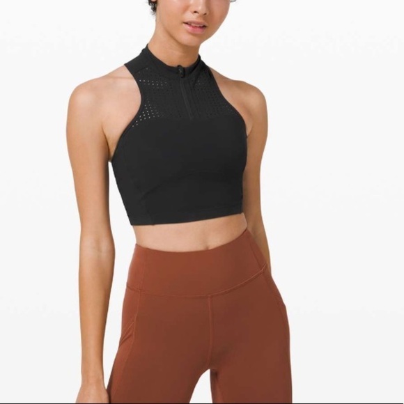 lululemon athletica Tops - Lululemon Unleash Strength Bra Medium Support, B/C Cup: Black